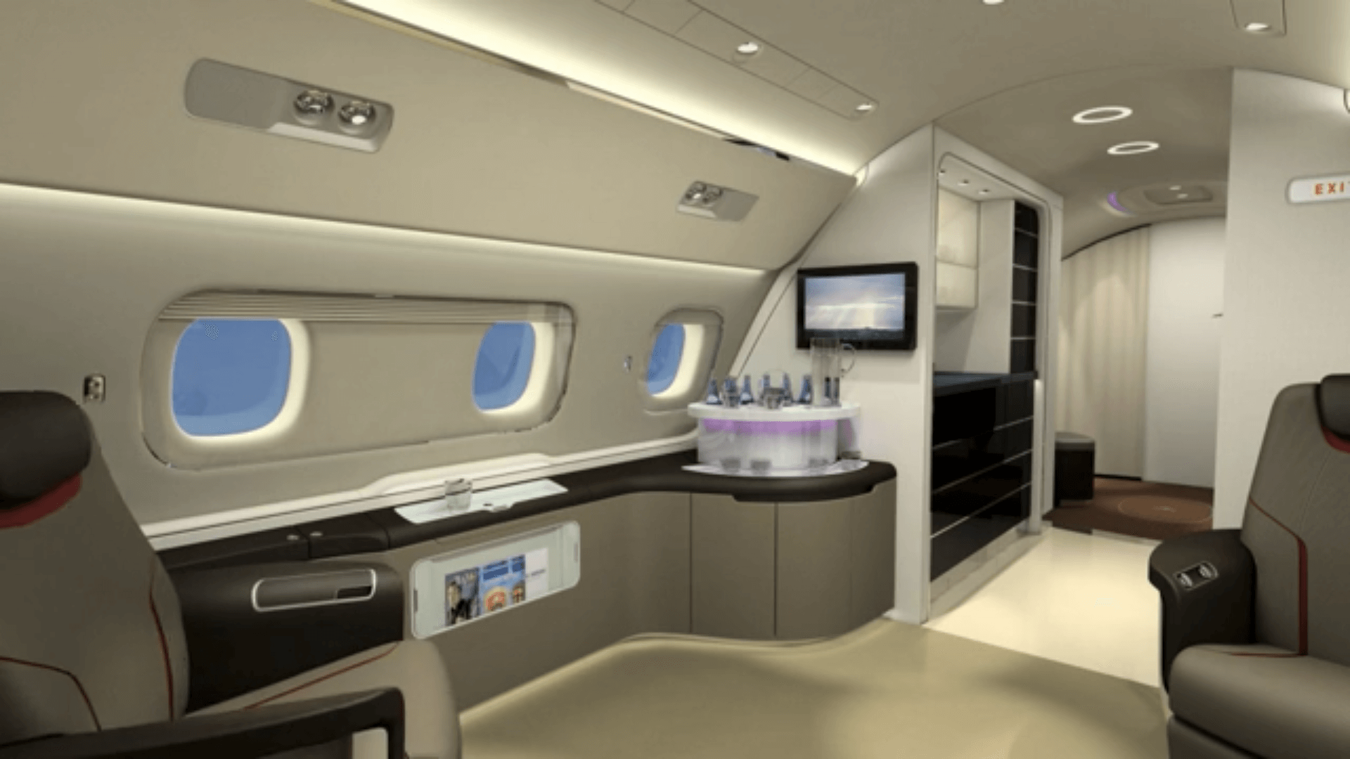 Embraer Lineage 1000 Interior Bath