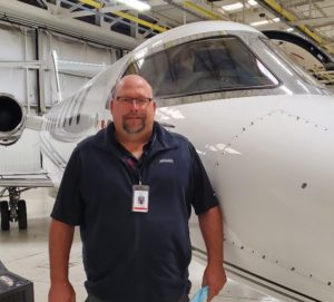 Jason Mital, project manager at West Star Aviation's facility in Grand Junction, Colorado