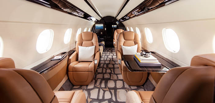 The Praetor 600 is available for shared-ownership purchase through Flexjet