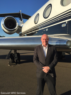 Grant Ingall, regional vice president for Australasia at ExecuJet MRO Services