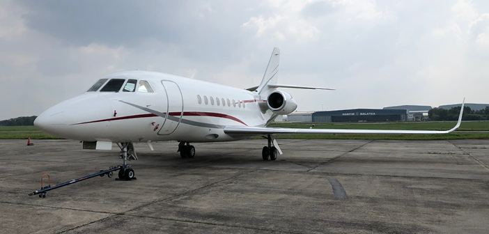 The Falcon 2000 is the most popular Falcon type in the Asia Pacific region