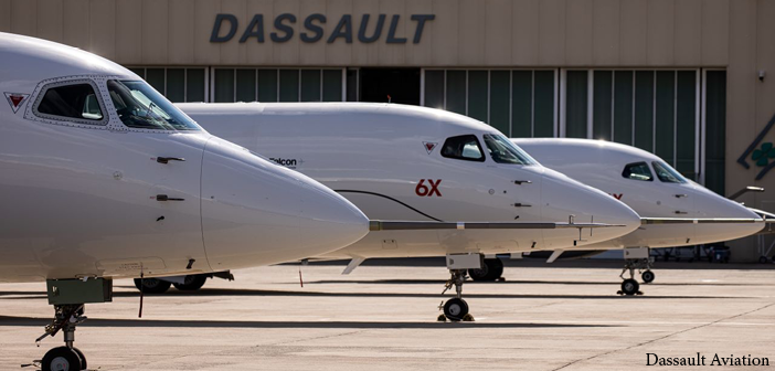 Dassault Aviation is targeting certification for the Falcon 6X in 2022